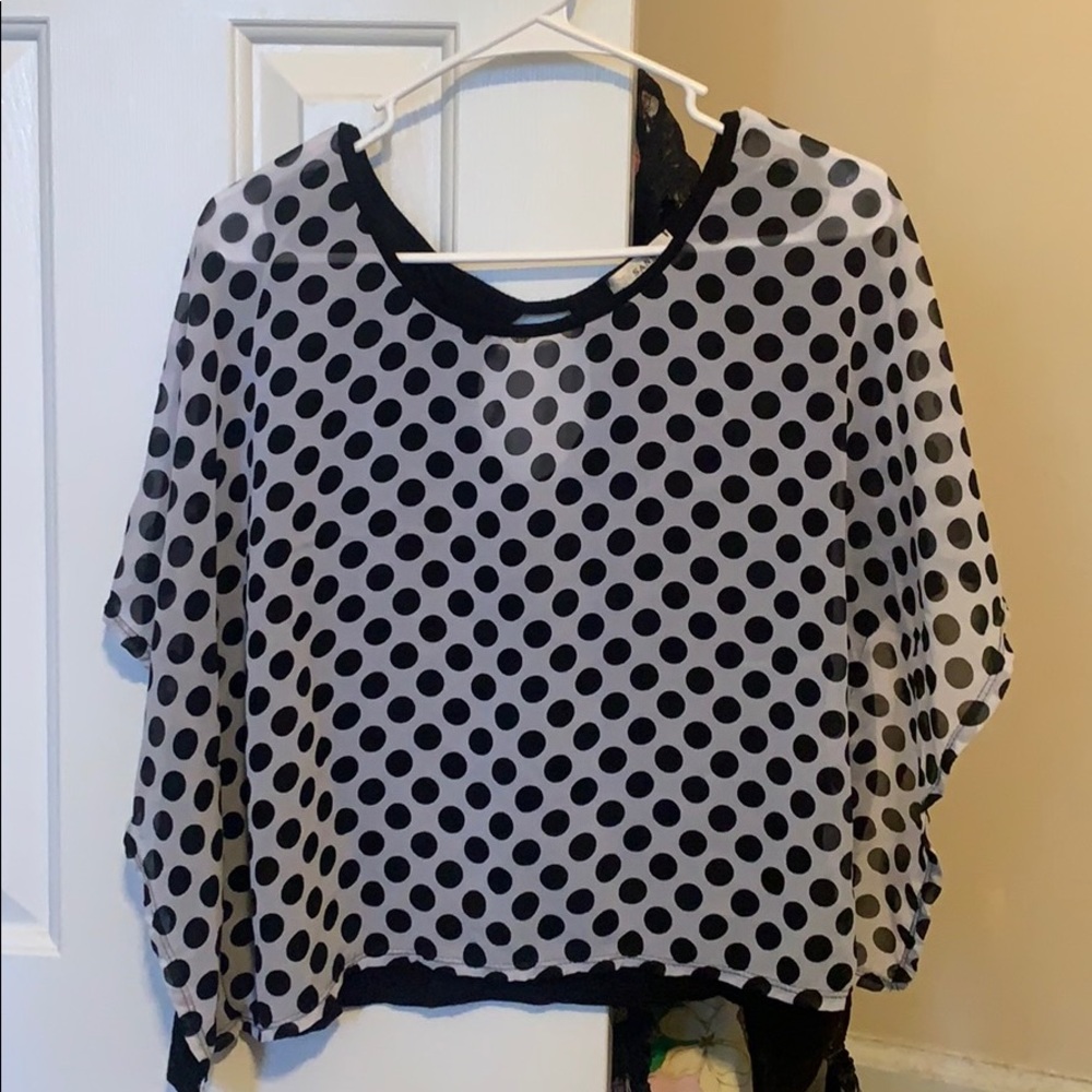 Polka dot shirt